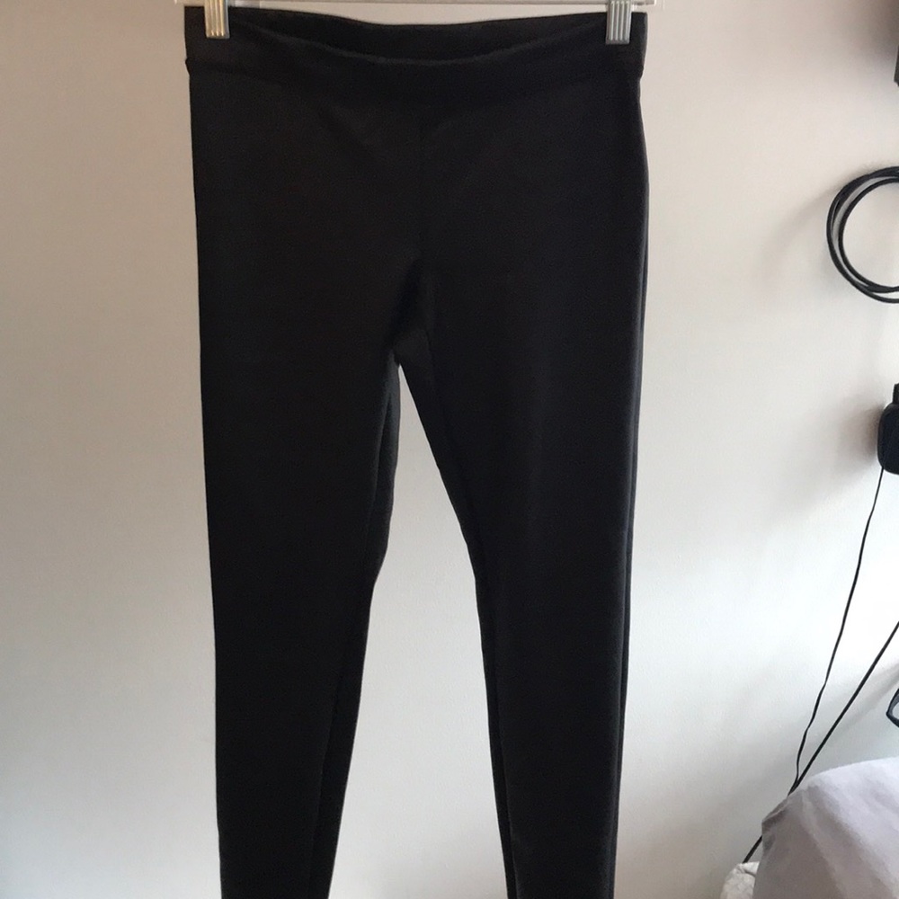 Faux leather leggings